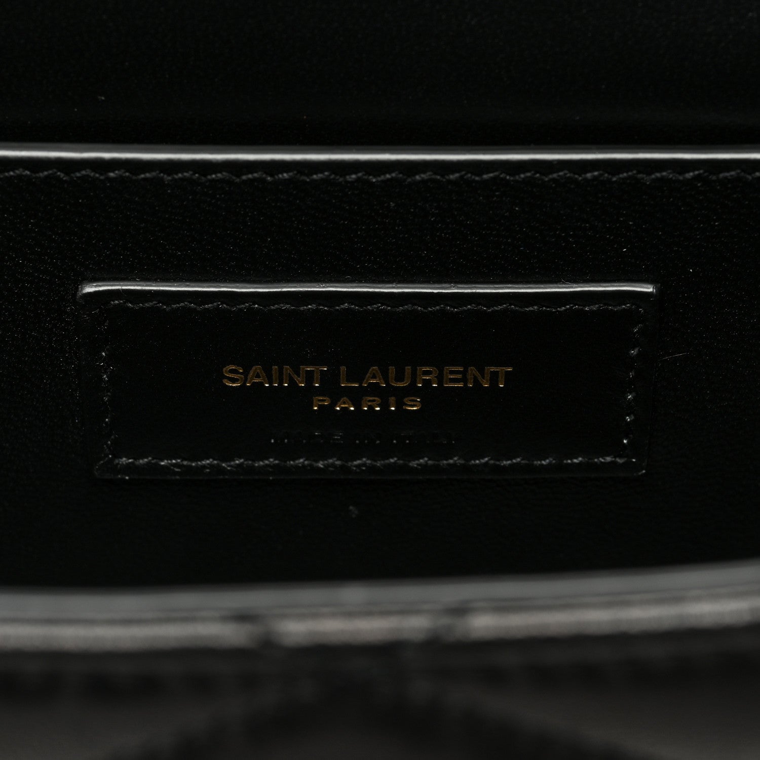 Saint Laurent Lambskin Matelasse Monogram June Box Bag Black 6 of 9