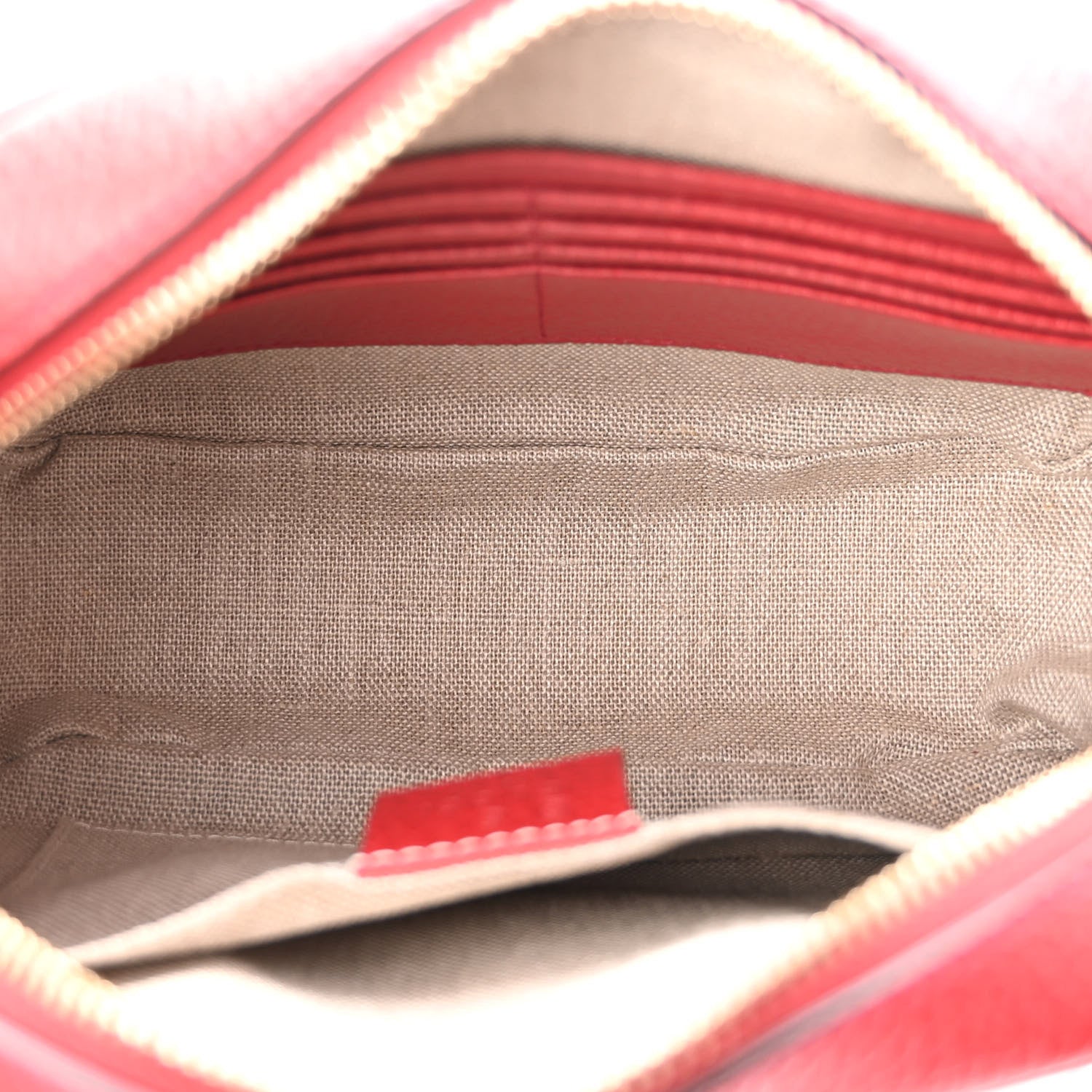 Gucci Monogram Mini Bree Messenger Bag Red 5 of 10