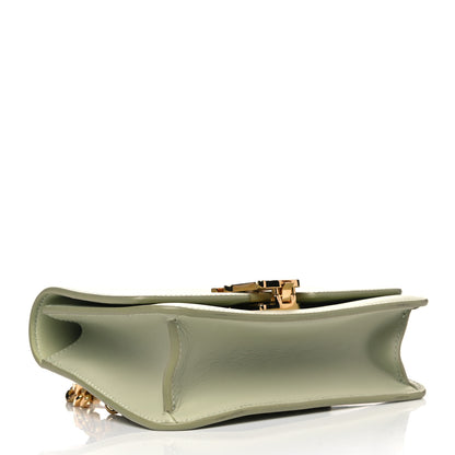 Burberry Calfskin TB Chain Belt Bag Green 3 of 5