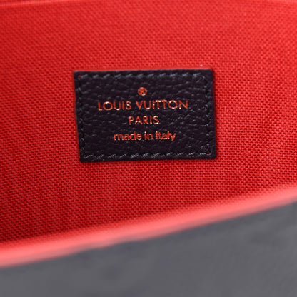 Louis Vuitton Empreinte Pochette Felicie Chain Wallet Marine Rouge 8 of 10