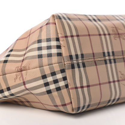 Burberry Haymarket Check Medium Salisbury Tote Chocolate 8 of 16