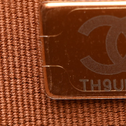Chanel Lambskin Quilted Wallet On Chain WOC Camel 8 of 12