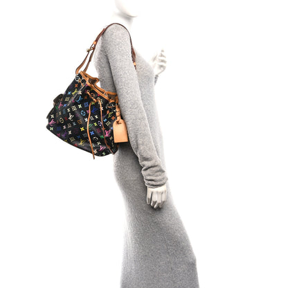 Louis Vuitton Monogram Multicolor Petit Noe Black 2 of 9