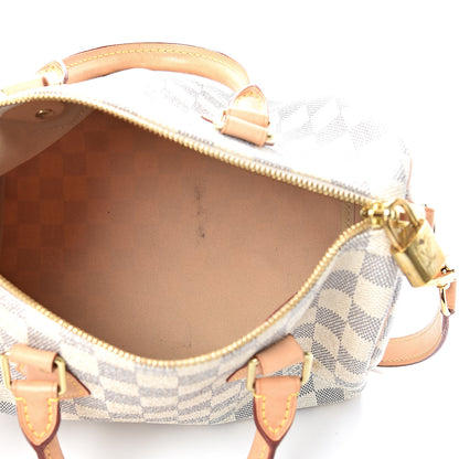 Louis Vuitton Damier Azur Speedy Bandouliere 25 4 of 15
