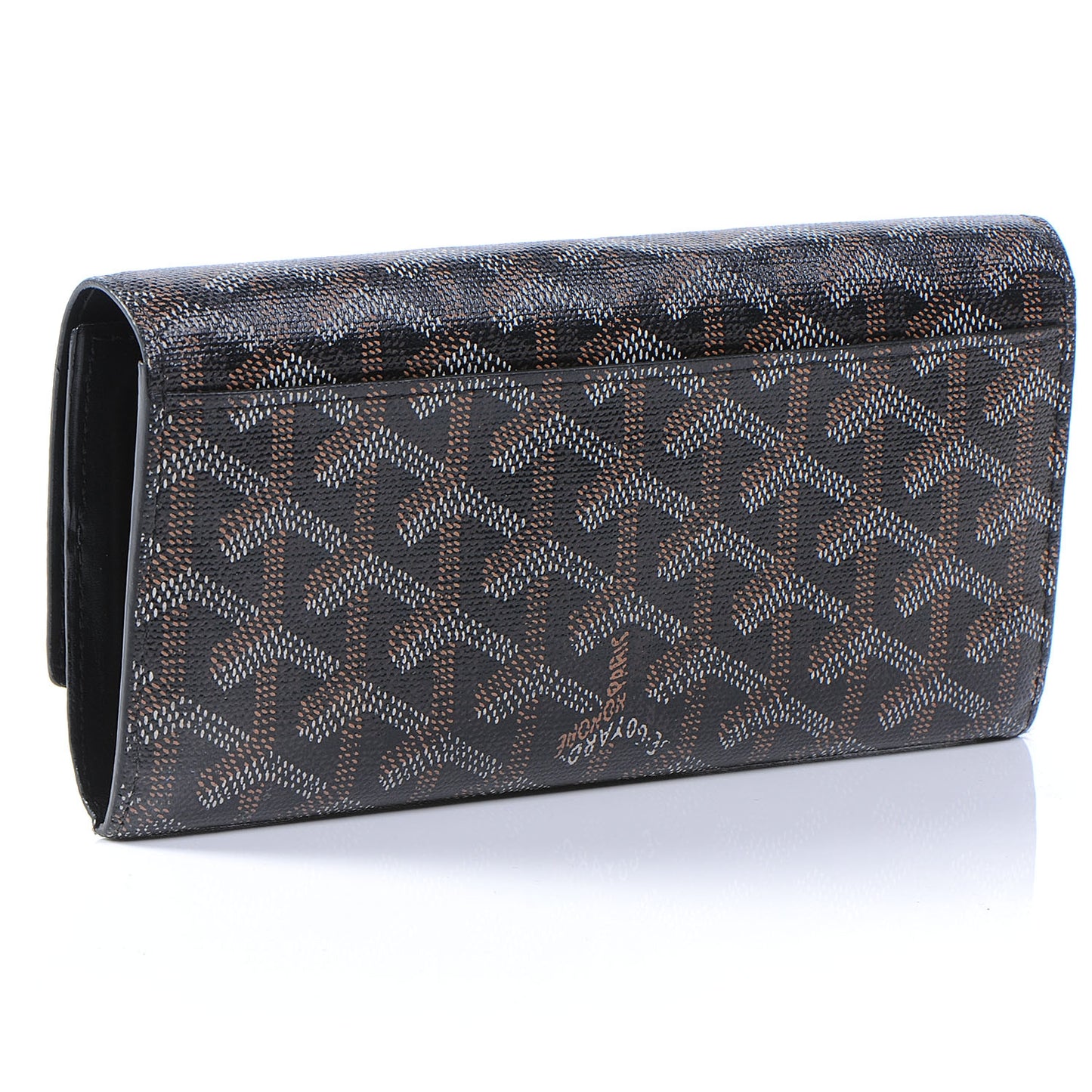 Goyardine Varenne Long Wallet Black