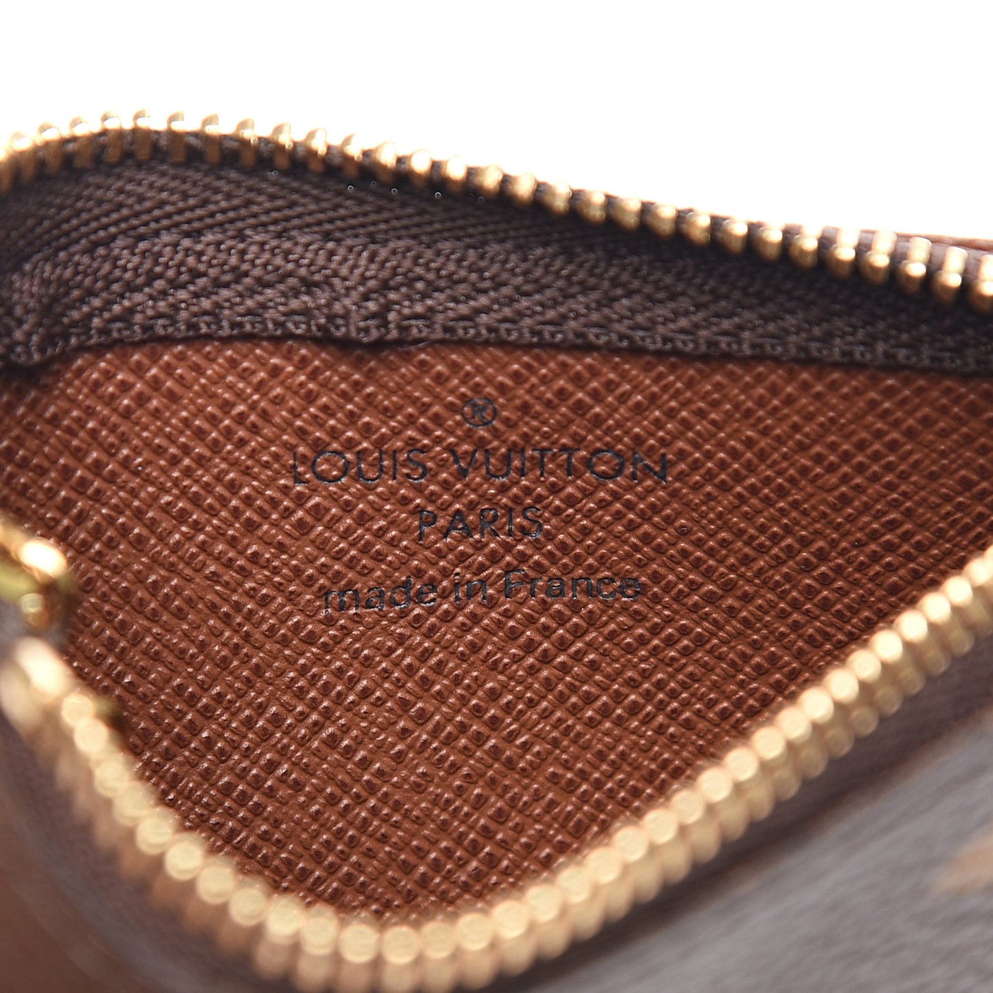 Monogram Key Pouch