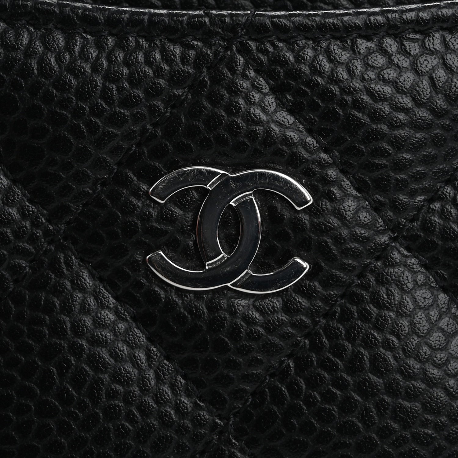 Chanel Caviar Quilted Card Holder Black 17 of 20
