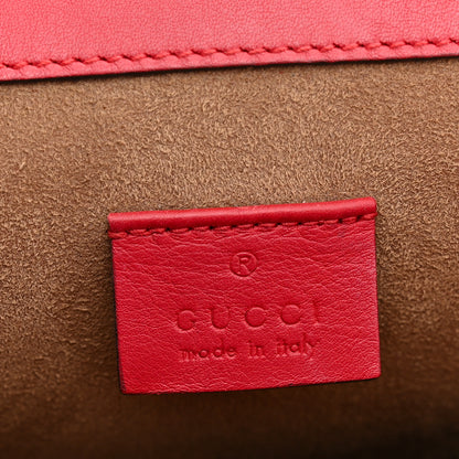 Gucci GG Supreme Monogram Arabesque Medium Dionysus Shoulder Bag Hibiscus Red 6 of 15