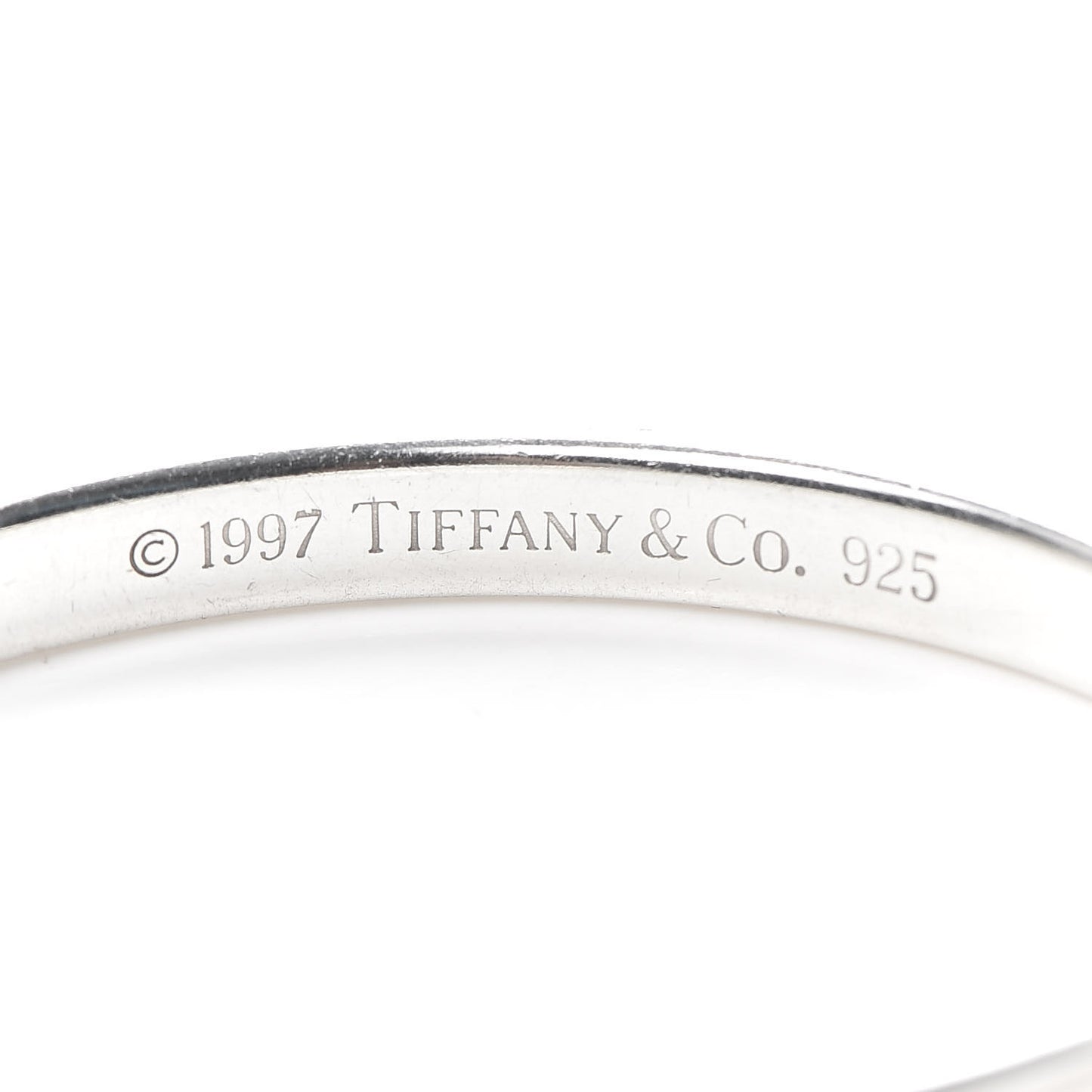 Sterling Silver Narrow 1837 Bangle Bracelet