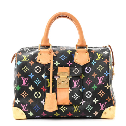 Louis Vuitton Monogram Multicolor Speedy 30 Black 1 of 20