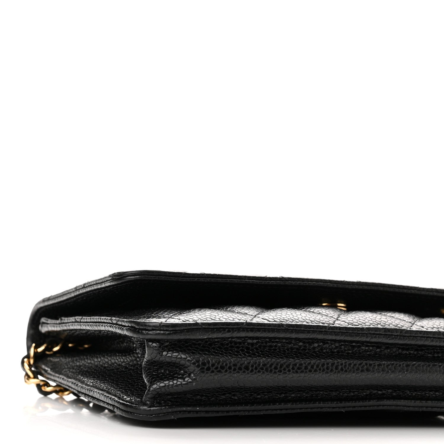 Chanel Caviar Quilted Wallet on Chain WOC Black 10 of 11