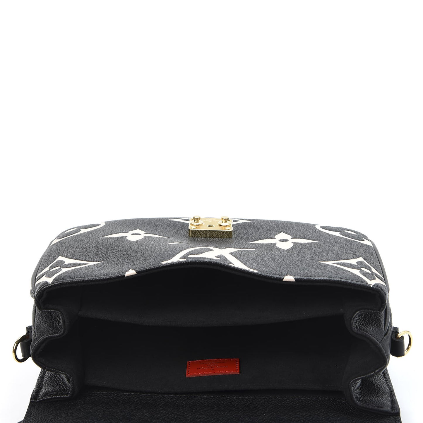 Empreinte Monogram Giant Crafty Pochette Metis Black Creme