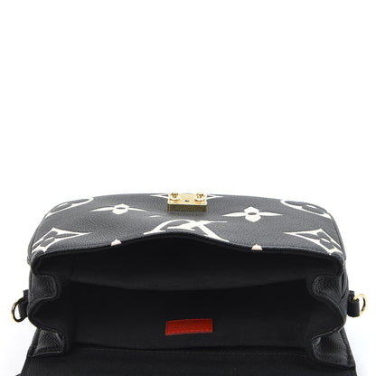 Louis Vuitton Empreinte Monogram Giant Crafty Pochette Metis Black Creme 4 of 8
