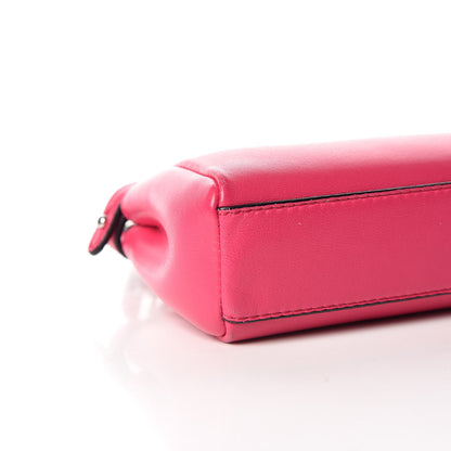 Fendi Shiny Nappa Micro Peekaboo Iconic Satchel Fuxia 12 of 15