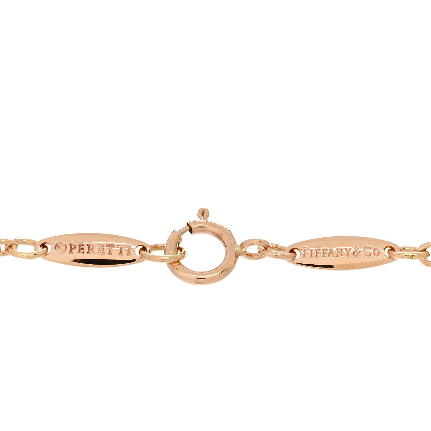 Tiffany 18K Rose Gold Elsa Peretti Open Heart Bracelet 3 of 3