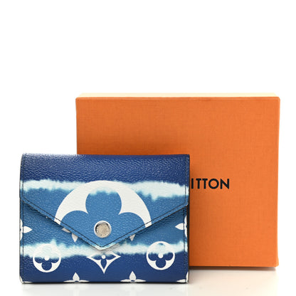 Louis Vuitton Monogram Escale Victorine Wallet Blue 7 of 7