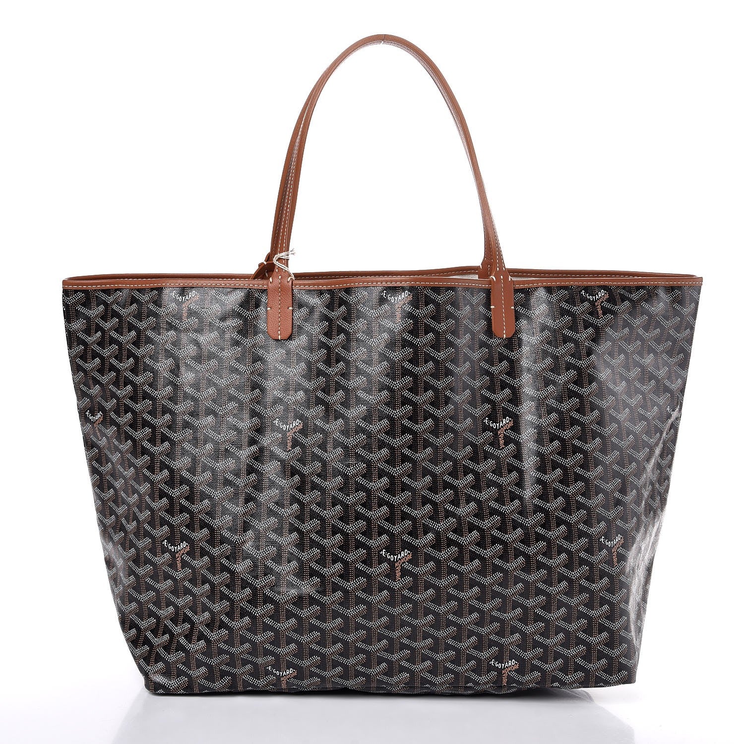 Goyard Goyardine Saint Louis GM Black Gold 3 of 8