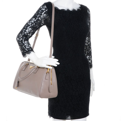 Prada Saffiano Lux Bowler Argilla 2 of 12
