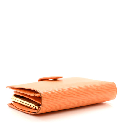 Louis Vuitton Epi French Purse Wallet Mandarin 4 of 9