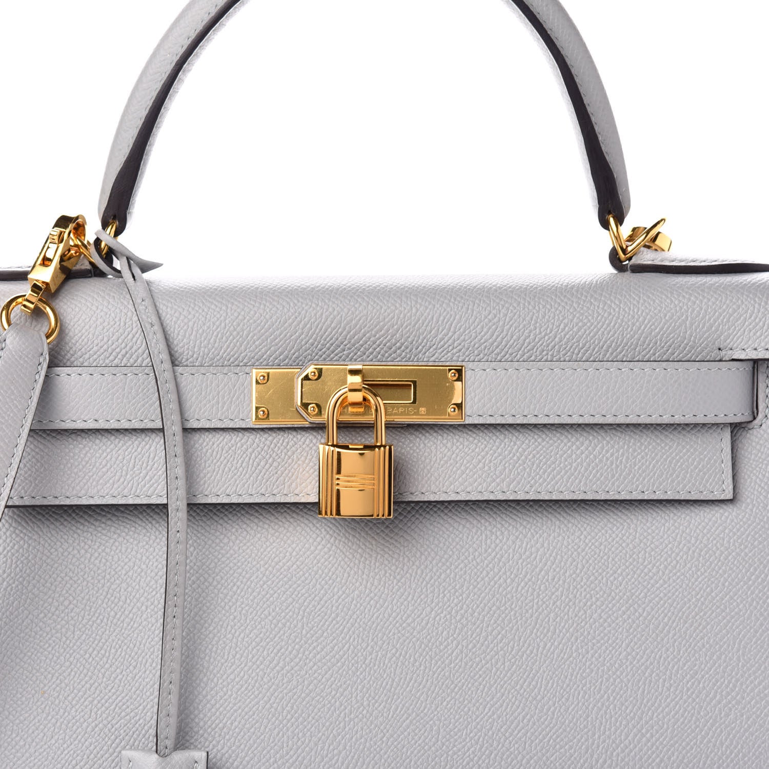 Hermes Epsom Kelly Sellier 28 Bleu Glacier 10 of 11