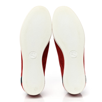 Gucci Suede Mens Softy Tek Sneakers 8 Red 5 of 8