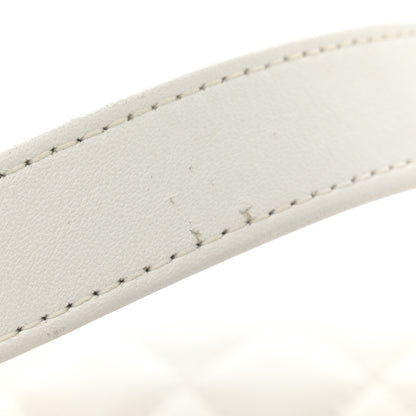 Chanel Lambskin Quilted Small Boy Flap White 15 of 21