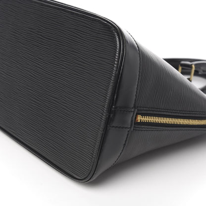 Louis Vuitton Epi Alma PM Black 9 of 11