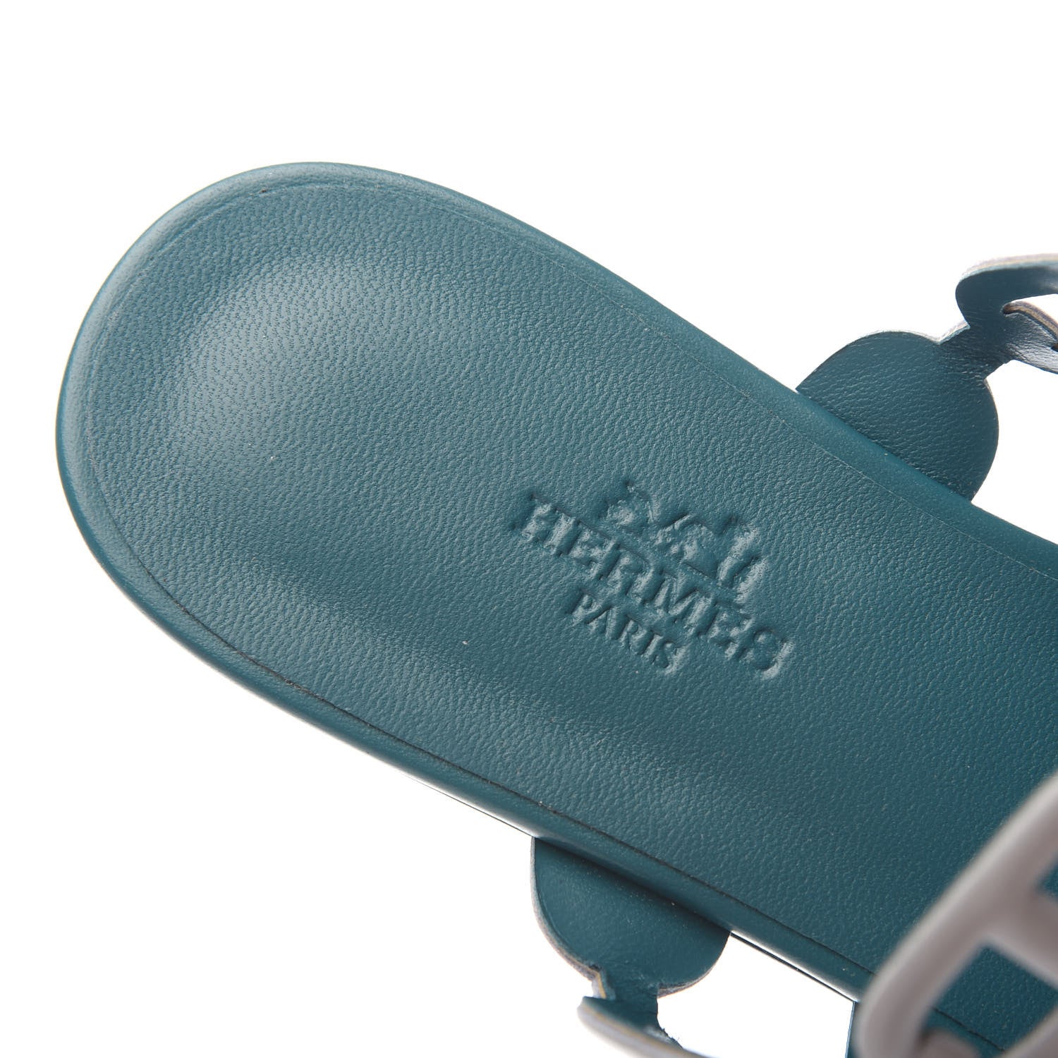 Hermes Nappa Thalassa Sandals 36 Multicolor Bleu Velvet 6 of 8