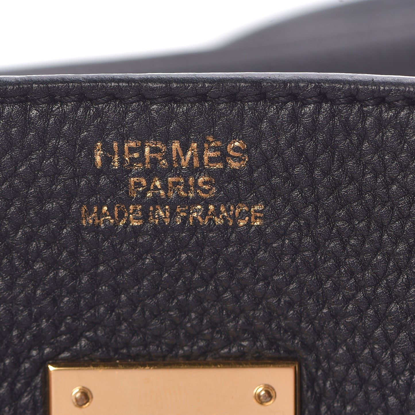 Togo Birkin 35 Black