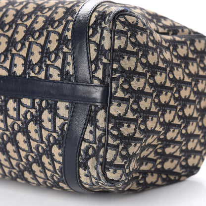 Christian Dior Monogram Boston Navy Blue 17 of 19