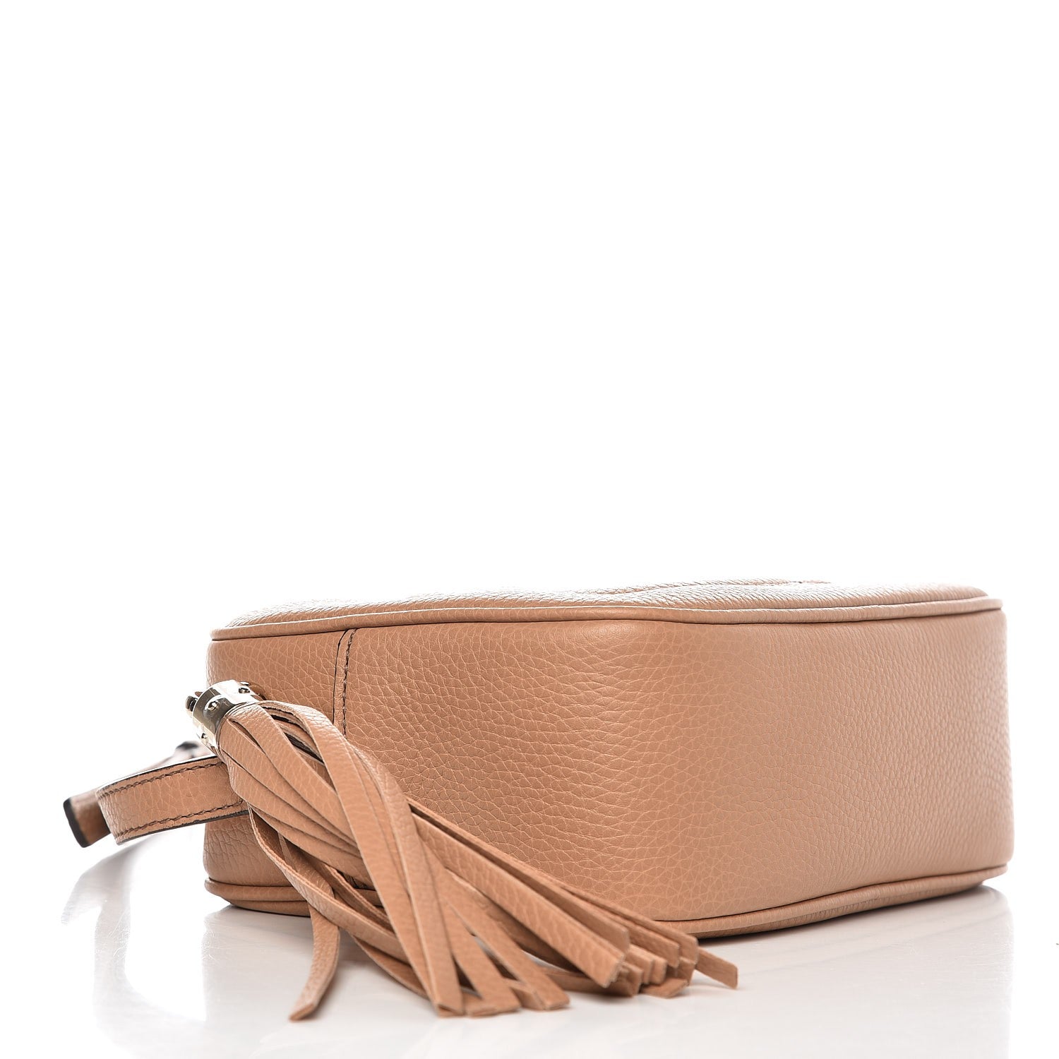 Gucci Pebbled Calfskin Small Soho Disco Bag Camelia 4 of 8