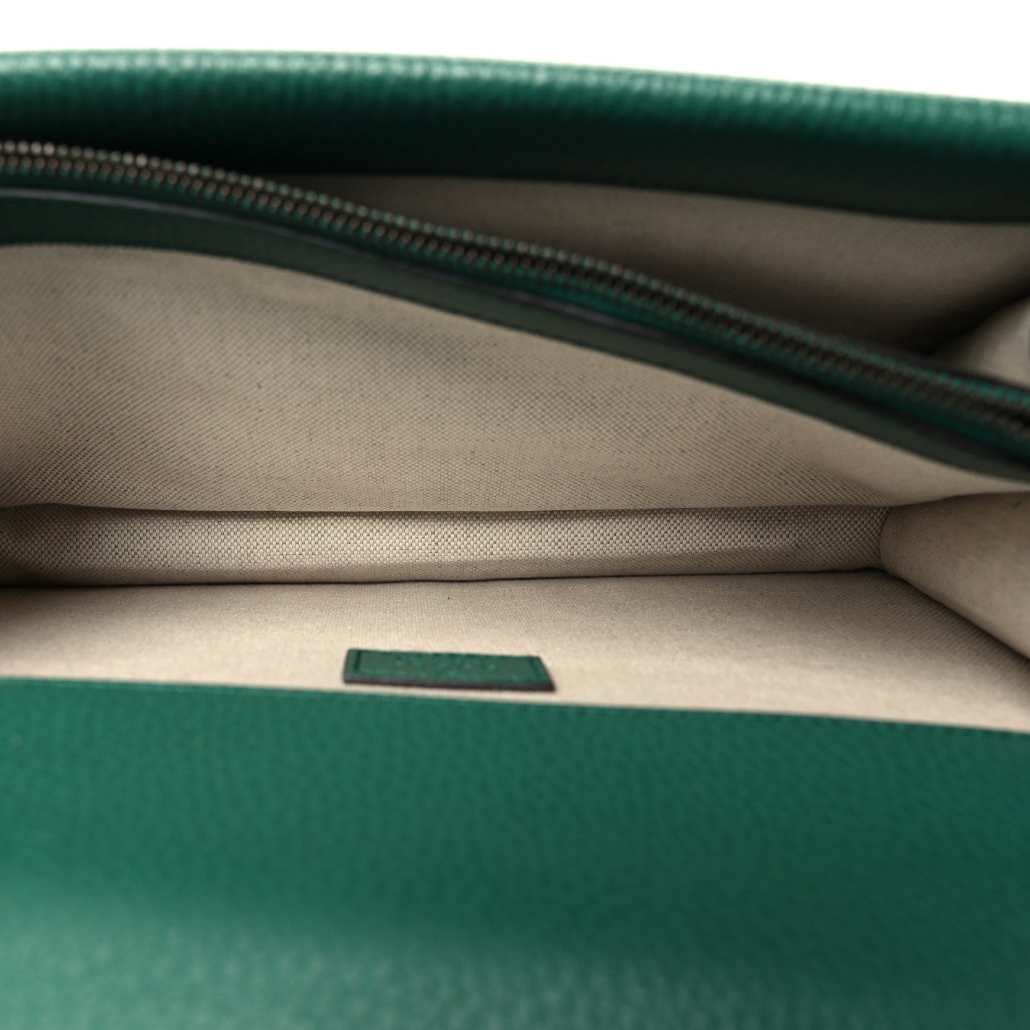 Gucci Pebbled Calfskin Small Dionysus Shoulder Bag Emerald 6 of 11