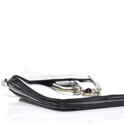 Chloe Suede Calfskin Mini Faye Bracelet Bag Airy Grey 5 of 9