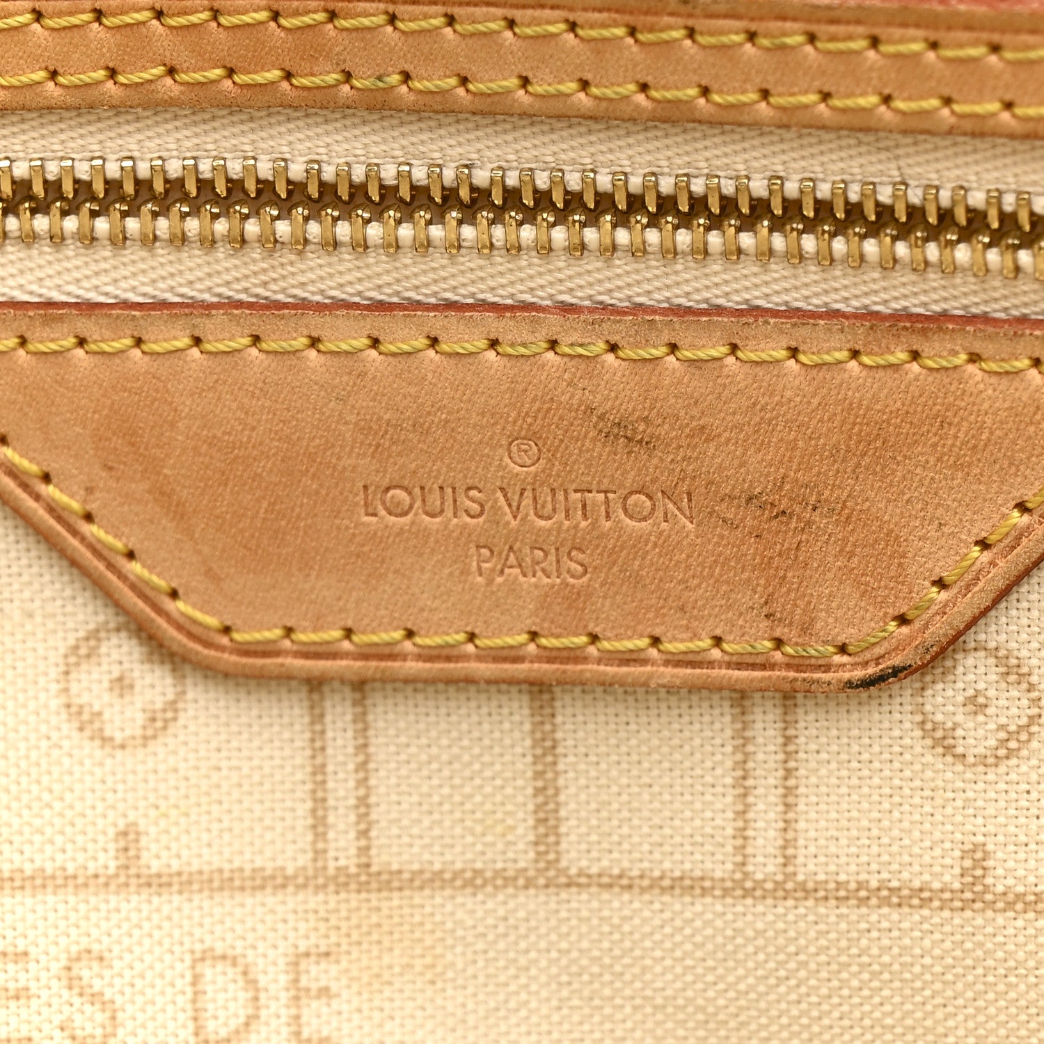 Louis Vuitton Damier Azur Neverfull MM 6 of 17