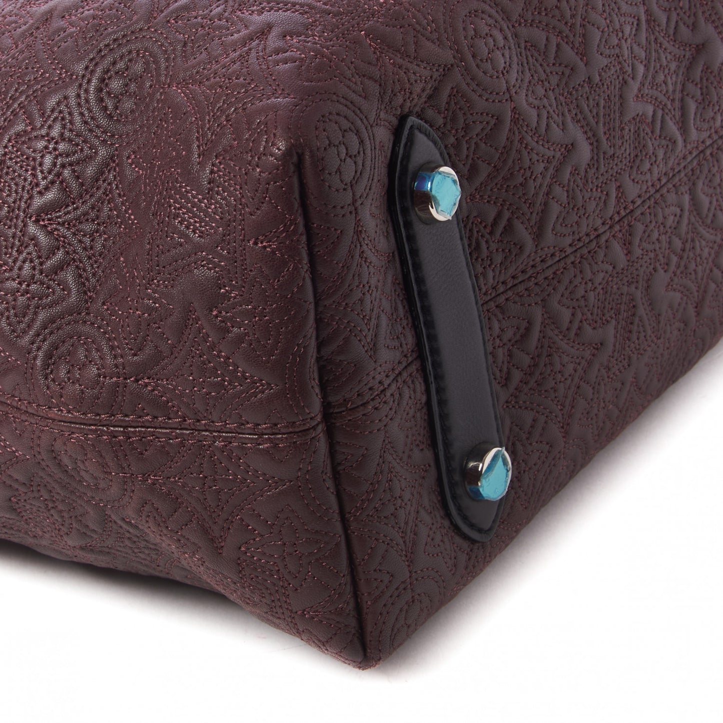 Monogram Lambskin Antheia Hobo PM Chocolat