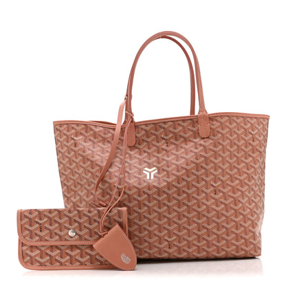 Goyard Iridescent Goyardine Saint Louis PM Pearly Coral 3 of 11