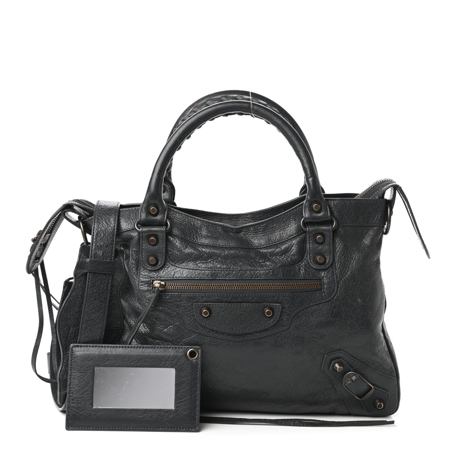 Balenciaga Agneau Classic Hardware Town Black 1 of 11