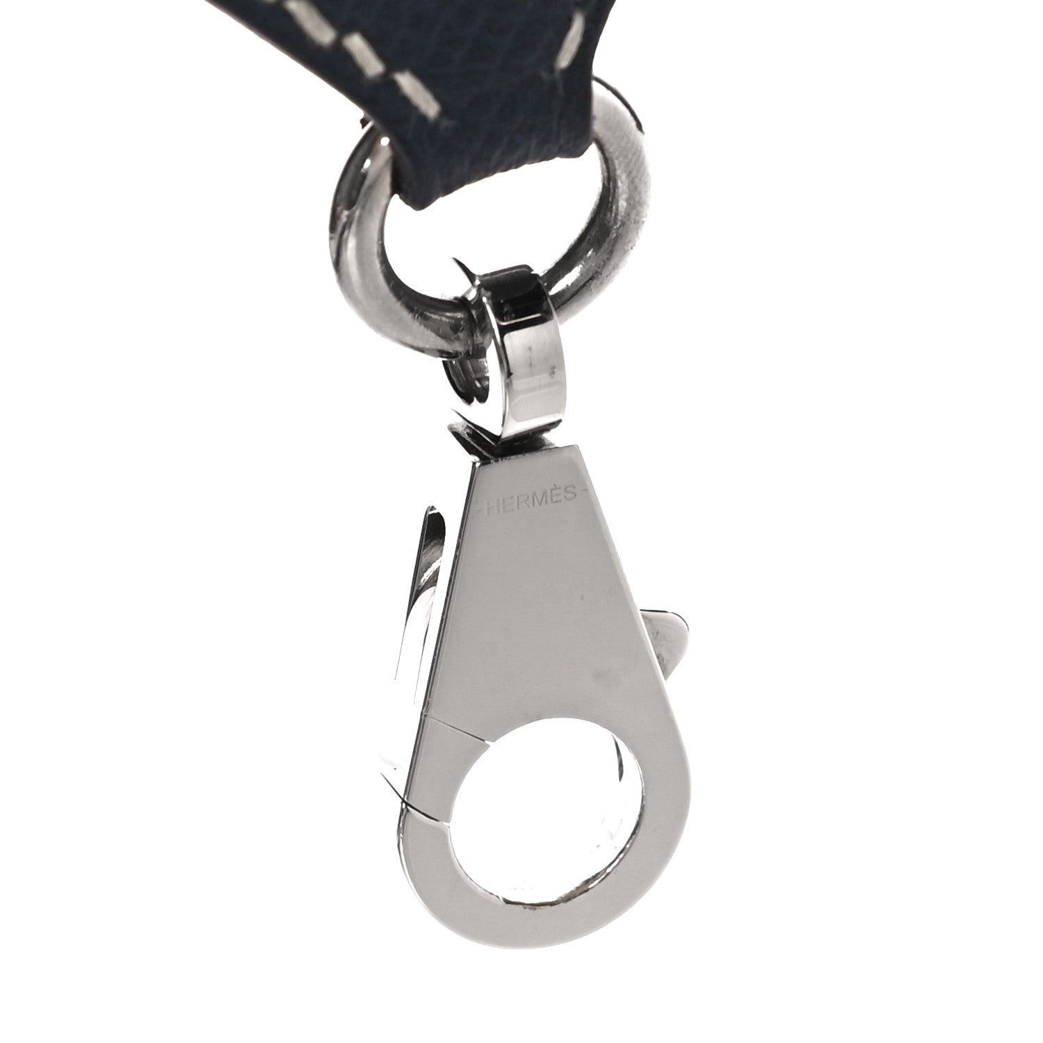 Hermes Toile Epsom Shoulder Strap Indigo Black Rouge H 4 of 7