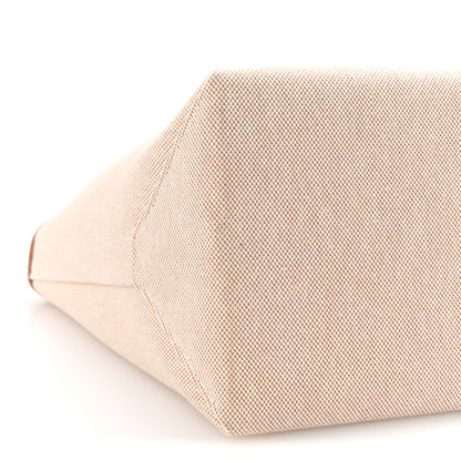Hermes Military Toile Canvas Swift Steeple 25 Bag Gold 9 of 10