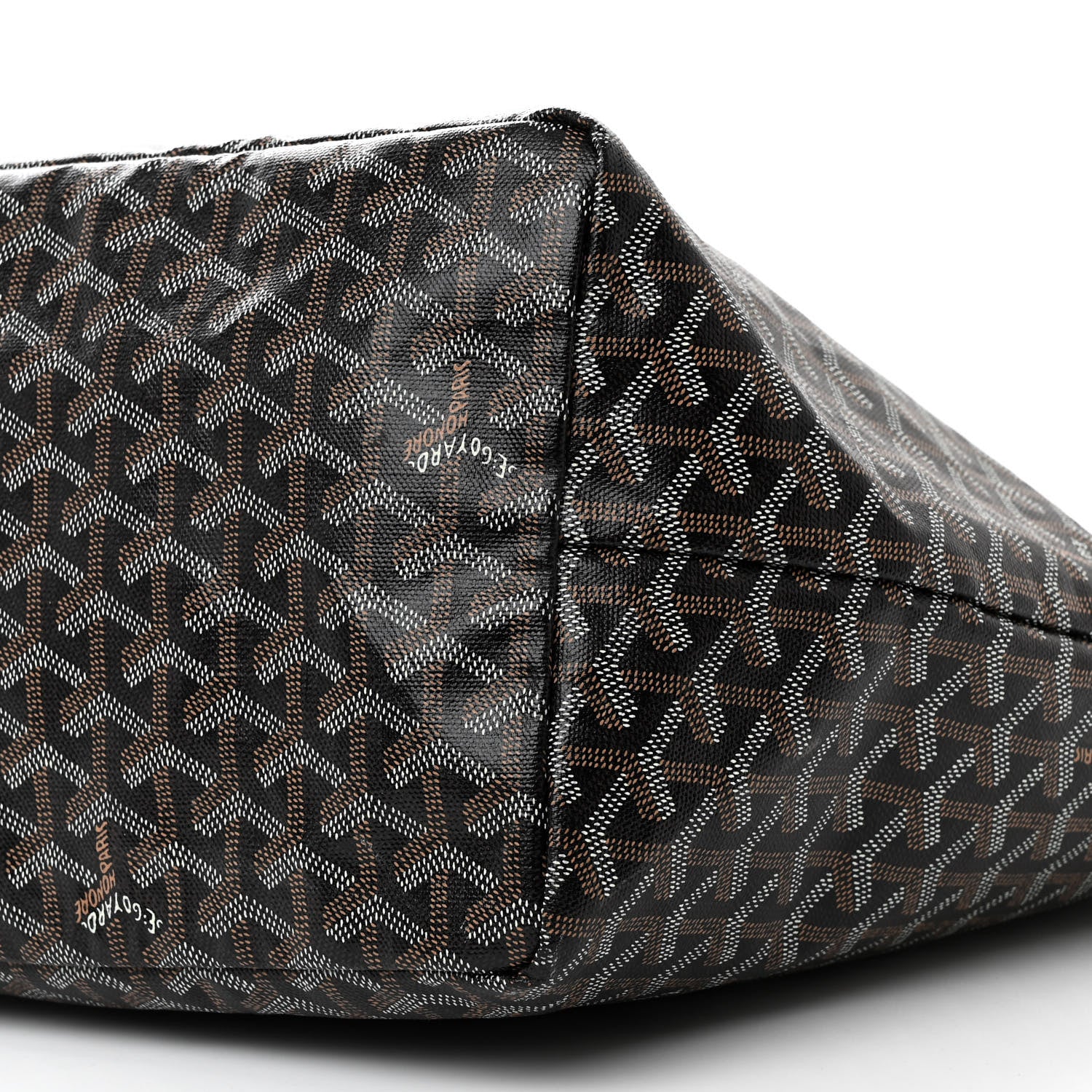 Goyard Goyardine Saint Louis GM Black Gold 10 of 10