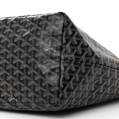 Goyard Goyardine Saint Louis GM Black Gold 10 of 10