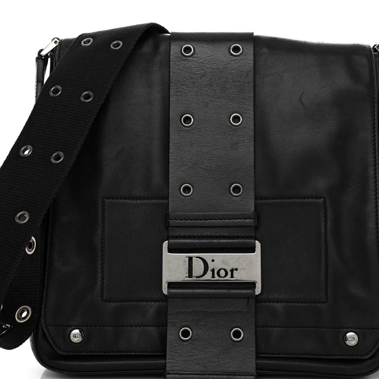 Christian Dior Calfskin Street Chic Messenger Black 9 of 10