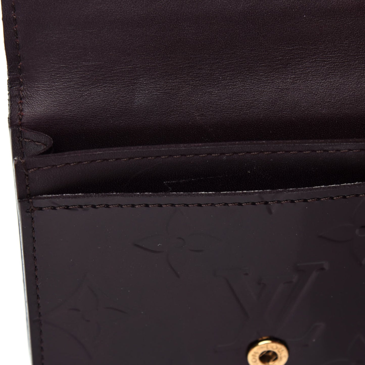Vernis Business Card Holder Amarante