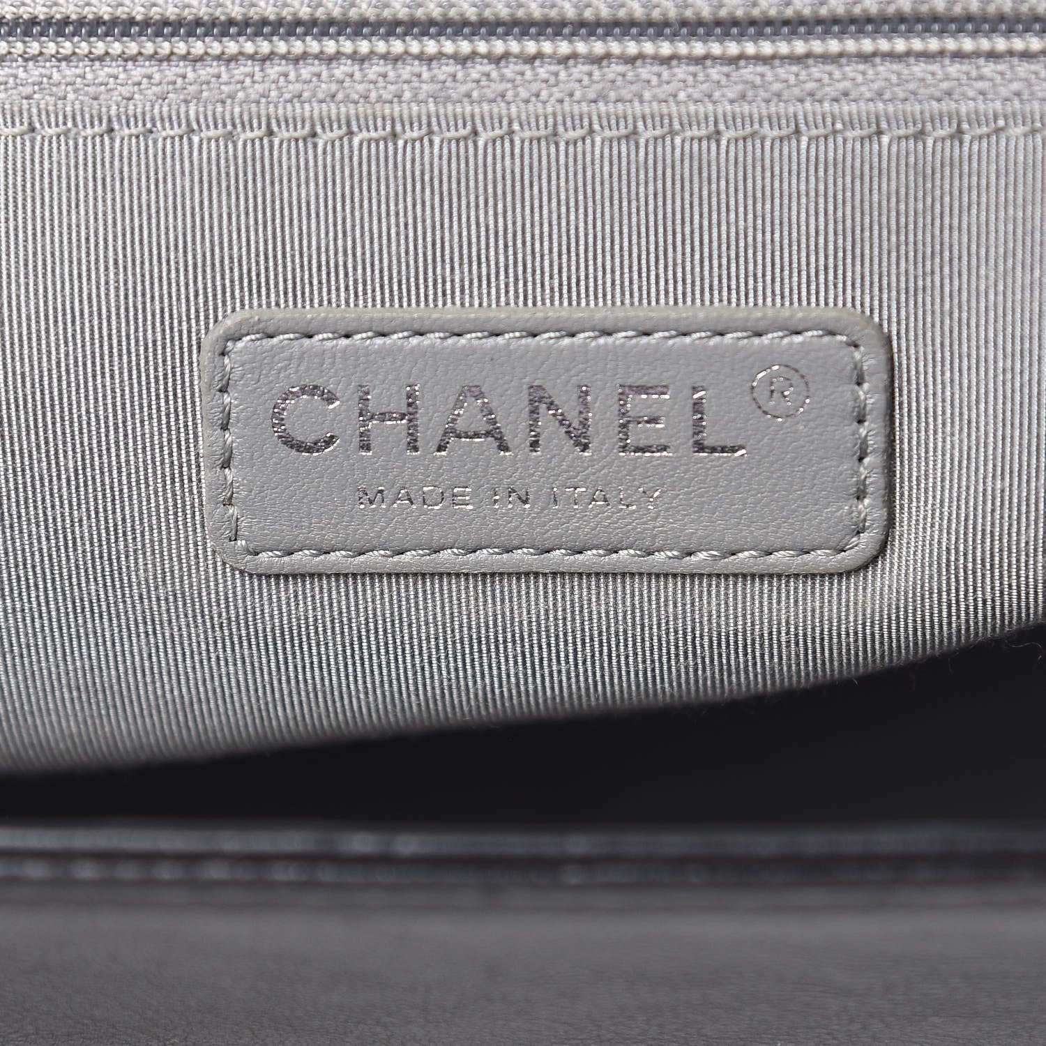 Chanel Calfskin Double Stitch Large Boy Flap Black 6 of 15