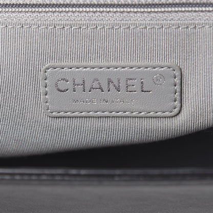 Chanel Calfskin Double Stitch Large Boy Flap Black 6 of 15