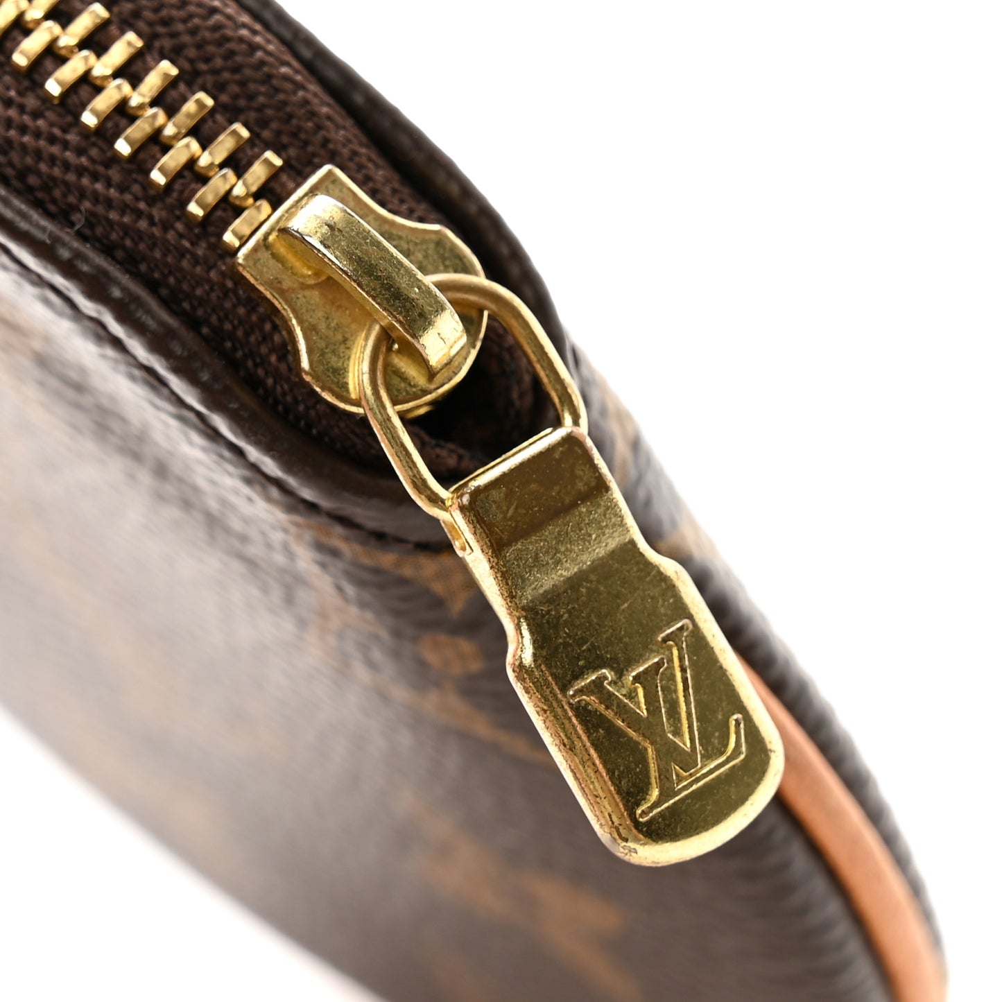 Monogram Round Coin Purse