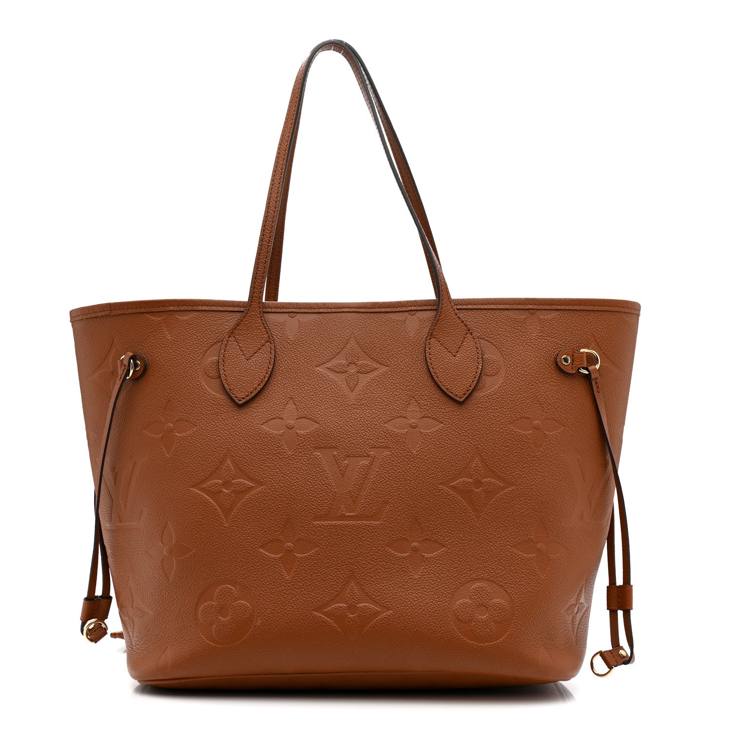 Louis Vuitton Empreinte Monogram Giant Neverfull MM Cognac 1 of 10