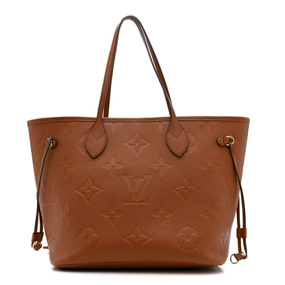 Louis Vuitton Empreinte Monogram Giant Neverfull MM Cognac 1 of 10