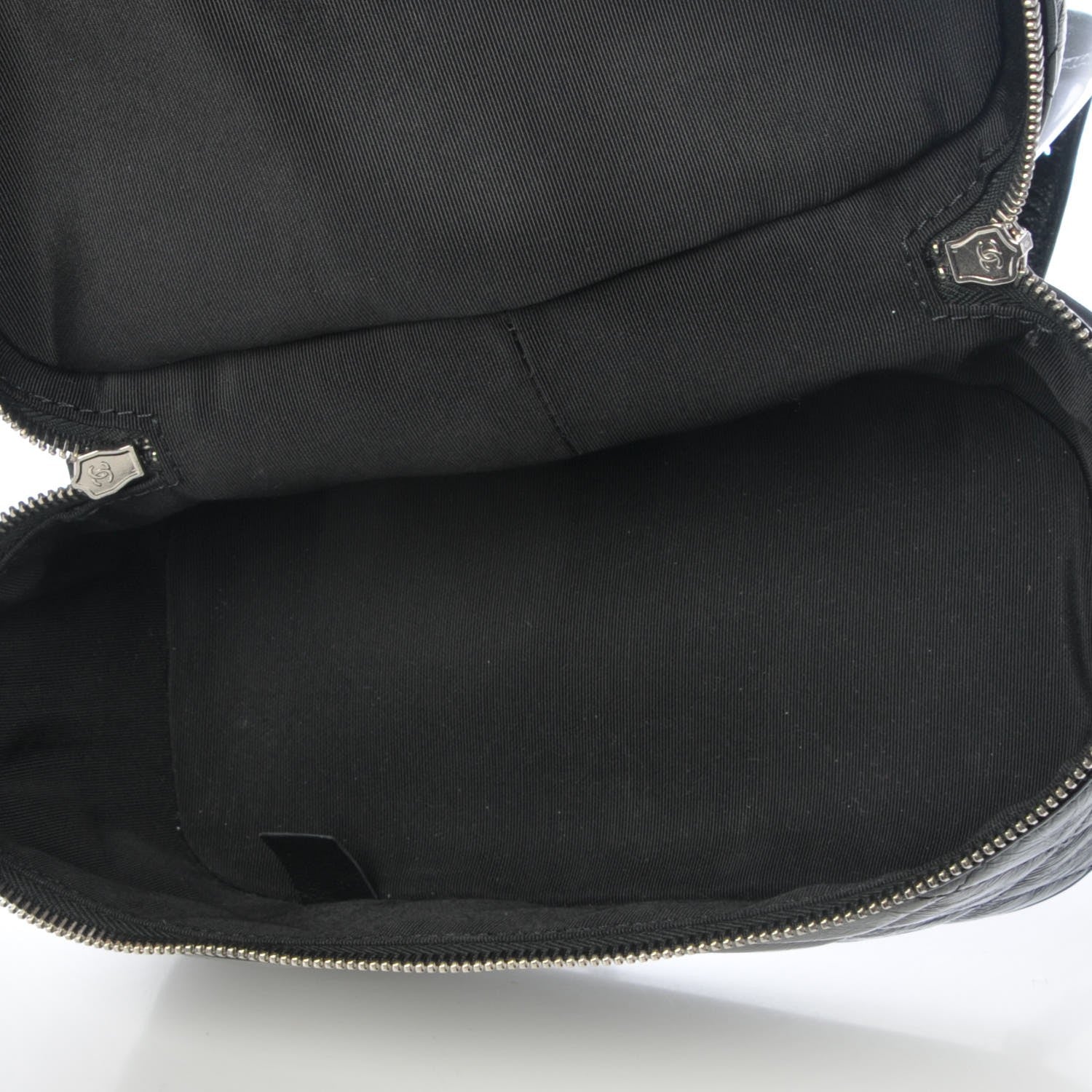 Chanel Crumpled Calfskin PVC Quilted Backpack Black 5 of 8