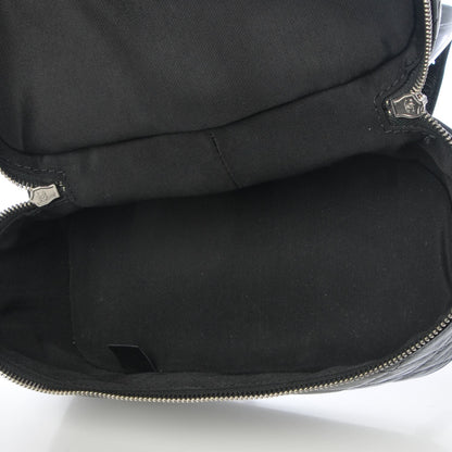 Chanel Crumpled Calfskin PVC Quilted Backpack Black 5 of 8